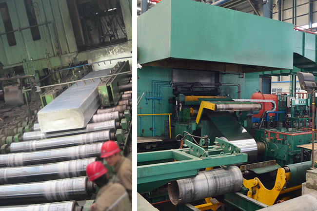 Hot rolled machine, Cold rolled machine